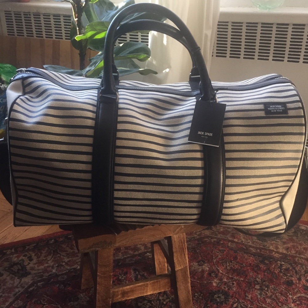 Brand New Jack Spade Weekender Bag